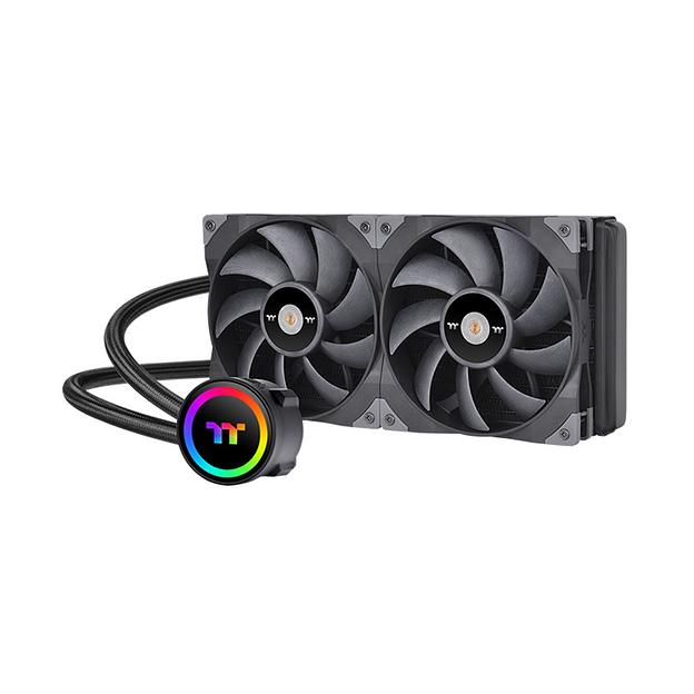 Кулер с водяным охлаждением Thermaltake TOUGHLIQUID 280 ARGB Sync All-In-One CL-W320-PL14BL-A фото 1