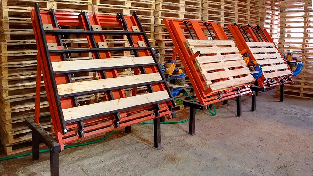 Поддон 2ПО4 двухнастильный четырехзаходный с окнами в нижнем настиле фото 4