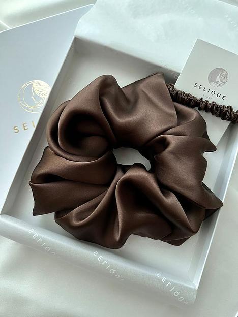 Набор шёлковых резинок Grande Amore «Chocolate» ОПТ фото 3