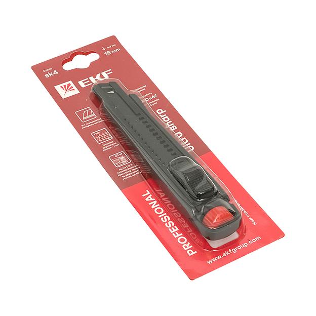 Нож строительно-монтажный 18 мм НСМ-80 Professional фото 2