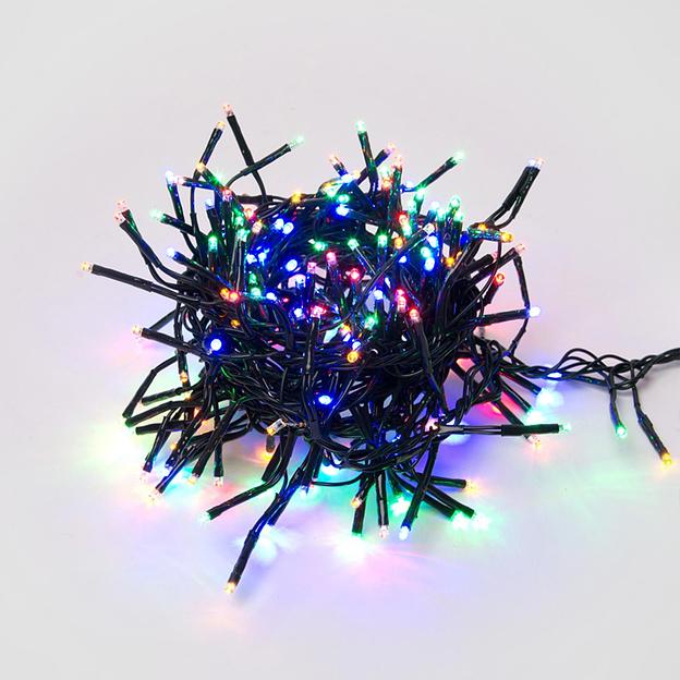 Гирлянда светодиодная с контроллером Фейерверк 3м 200 светодиодов Разноцветный свет Провод зеленый ULD-S0300-200/DGA MULTI IP20 FIRECRACKER фото 6