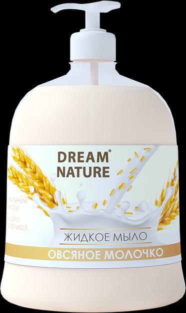 Жидкое мыло для рук "Овсяное молочко" Dream Nature, 500 мл фото 1