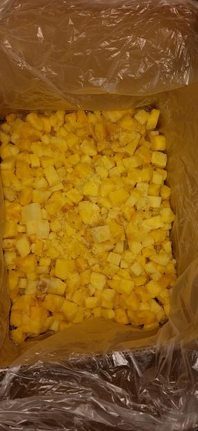 Ананас замороженный «кубик» ОПТ фото 1