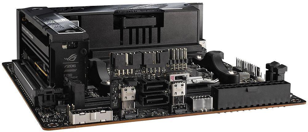 Материнская плата ASUS ROG STRIX X670E-E GAMING WIFI, Socket AM5, X670, 2*DDR5, HDMI + 2xUSB4, 2xSATA3 + RAID, M2, Audio, Gb LAN, USB 3.2, USB 2.0, mIATX; 90MB1B70-M0EAY0 (ROG STRIX X670E-I GAMING WIFI) фото 5