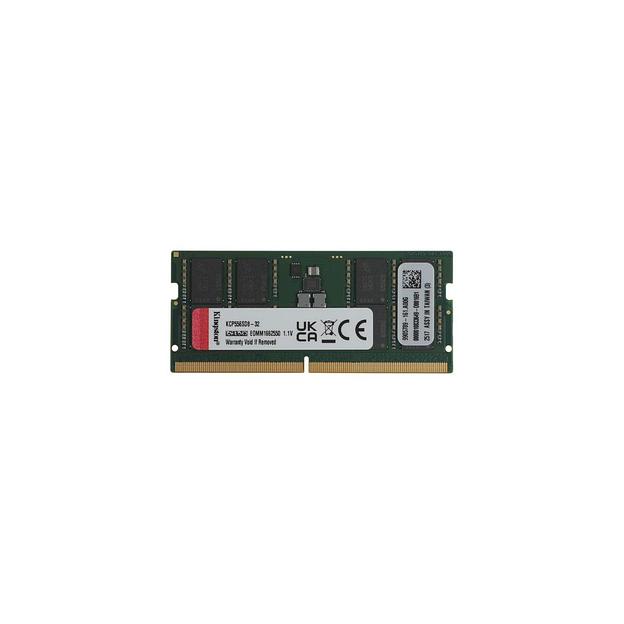 Оперативная память Kingston KCP556SD8-32 DDR5 - 1x 32ГБ 5600МГц, для ноутбуков (SO-DIMM), Ret фото 1