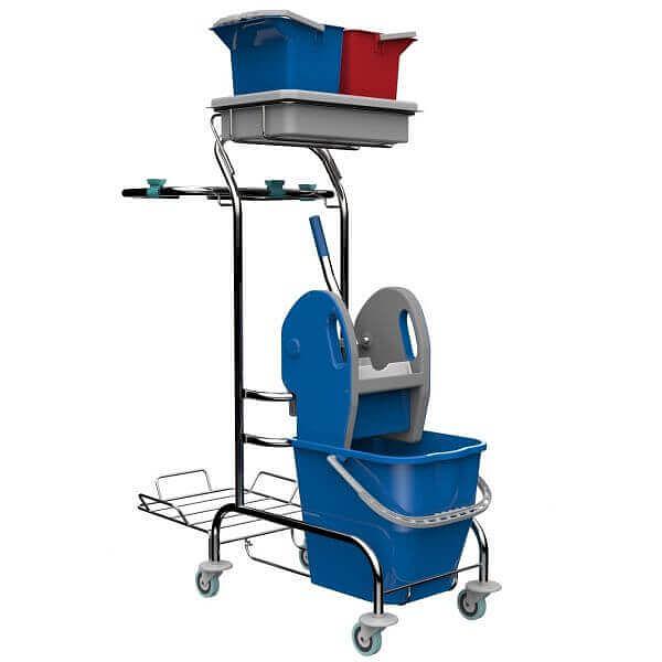 Сервисная одноведерная тележка «Тринити» фото 1