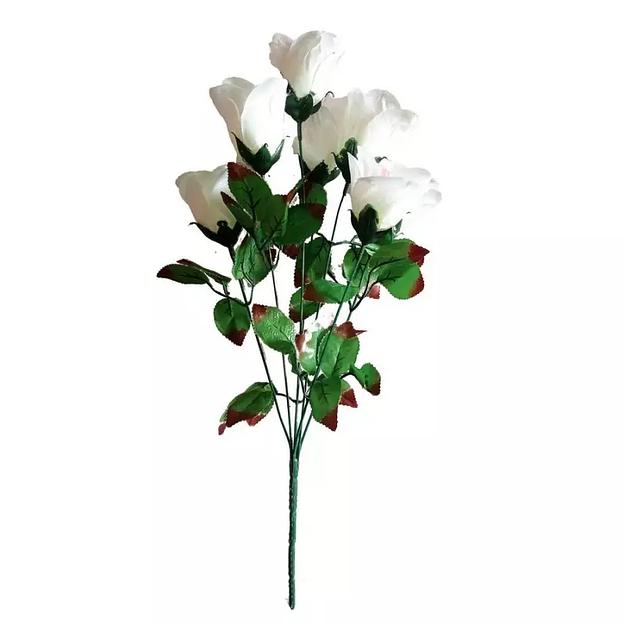 Букет роз на 7 голов 46см 203-628 фото 1