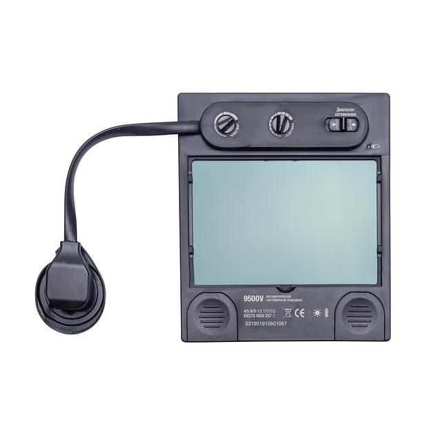 Светофильтр автоматический маски сварщика 9500V (Gefest синяя, красная) Foxweld 5319 фото 3