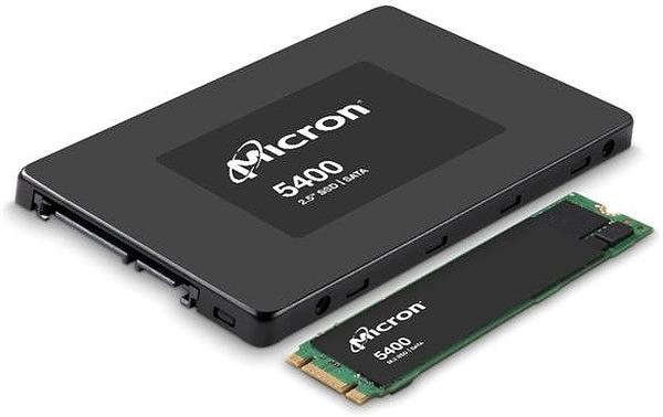 Твердотельный накопитель Micron 5400PRO 960GB SATA 2.5" 3D TLC R540/W520MB/s MTTF 3М 95000/33000 IOPS 1.5 DWPD SSD Enterprise Solid State Drive, 1 year, OEM (MTFDDAK960TGA-1BC1ZABYY) фото 1