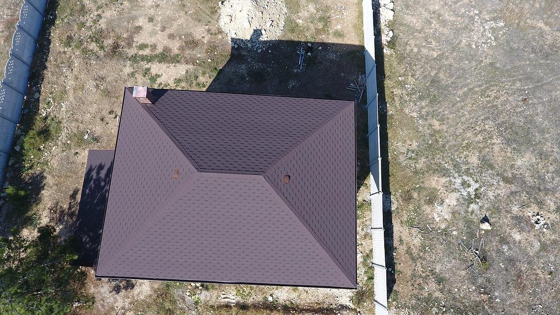 Гибкая черепица Döcke PIE Premium «Шеффилд» бисквит опт фото 3