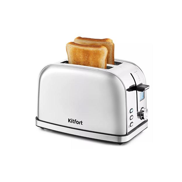 Тостер Kitfort КТ-2036-6 (серебристый) фото 1