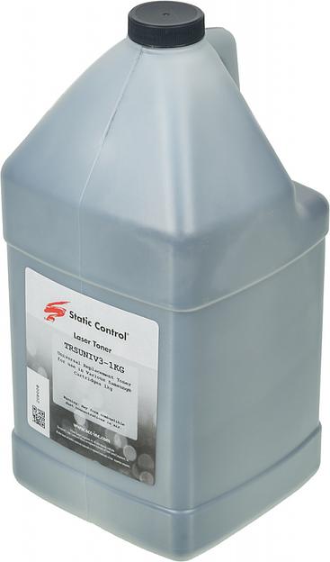 Тонер Static Control TRSUNIV3-1KG черный флакон 1000гр. для принтера Samsung ML2160/SCX3400/M2020/M2070 фото 1