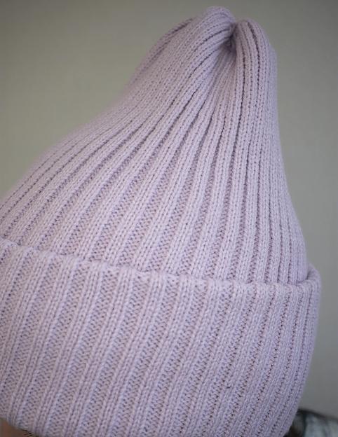 Шапка тыковка пудра ОПТ фото 4