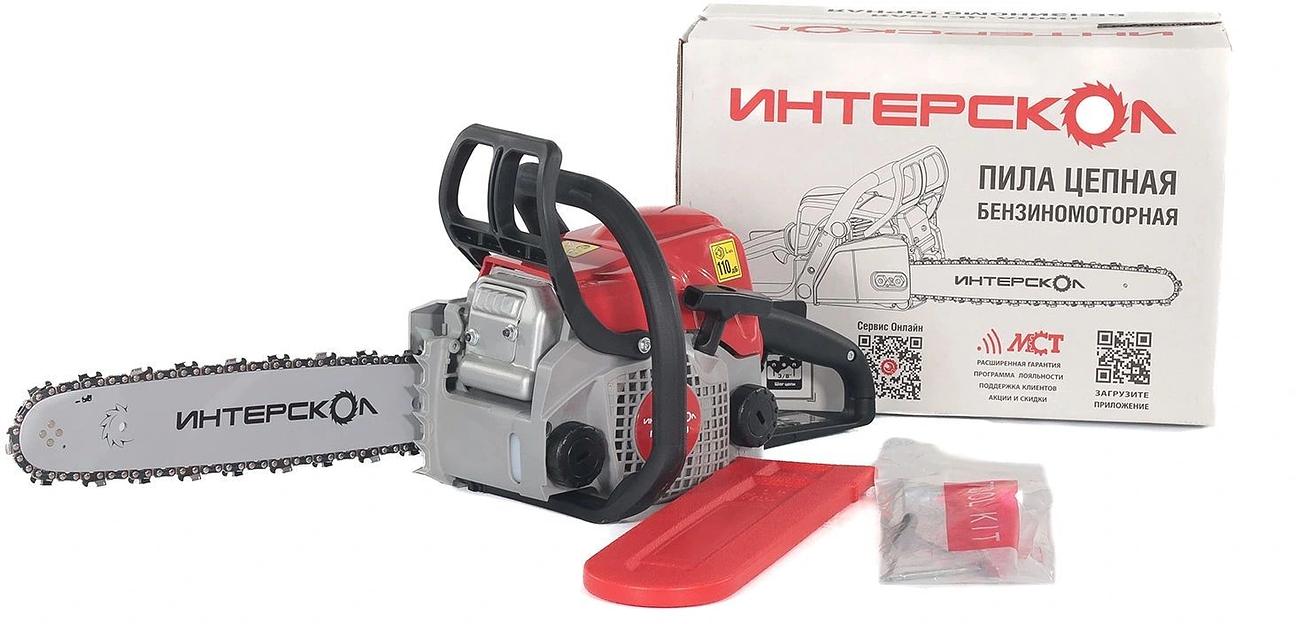 Бензопила Интерскол ПЦБ 180-14 2400Вт 2л.с. дл.шины:14" (35cm) (875.0.0.40) фото 6