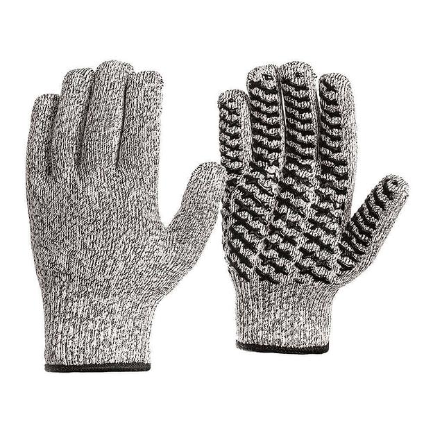 Перчатки 10 класс вязки Defender от порезов, с антискользящим нанесением, 3 уровень защиты фото 3