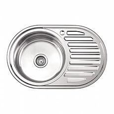 Мойка L77750-L (770*500*180мм), матовая фото 1