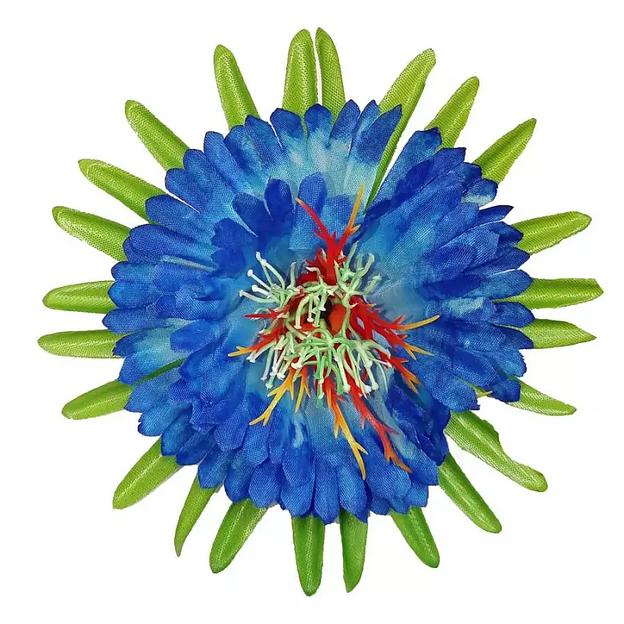 Головка астры Франко с листом 3сл 16см 375-л067-187-177К-172-031з 1/35 фото 4