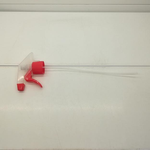 Триггер 28/415 трубка250мм прозрачно-красный фото 3