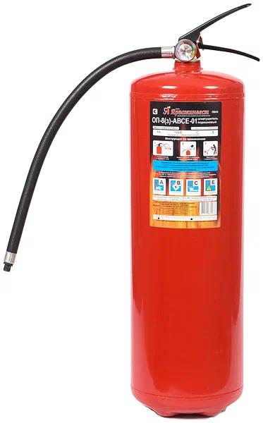 Огнетушитель Ярпожинвест порошковый ОП-8 ОПТ фото 1