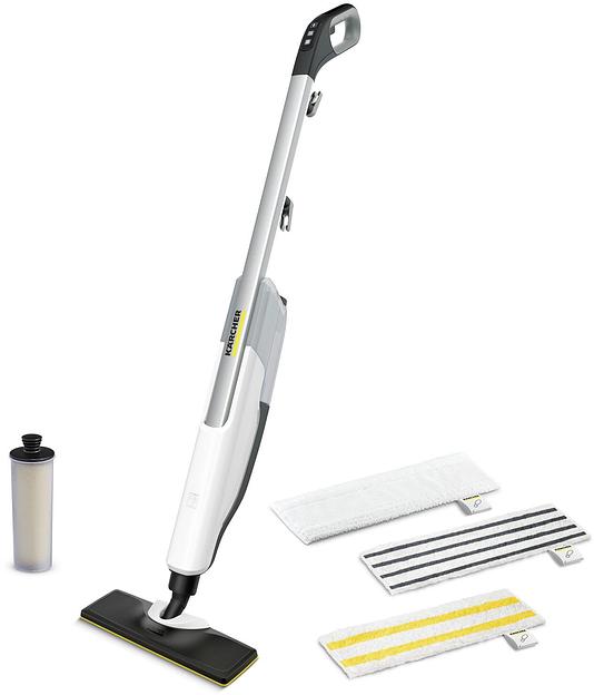 Пароочиститель напольный Karcher EasyFix SC 2 Upright AE *EU 1500Вт белый фото 1