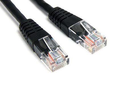 Патч-корд Lanmaster UTP TWT-45-45-0.5-BK вилка RJ-45-вилка RJ-45 кат.5е 0.5м чёрный ПВХ (уп.:1шт) фото 2
