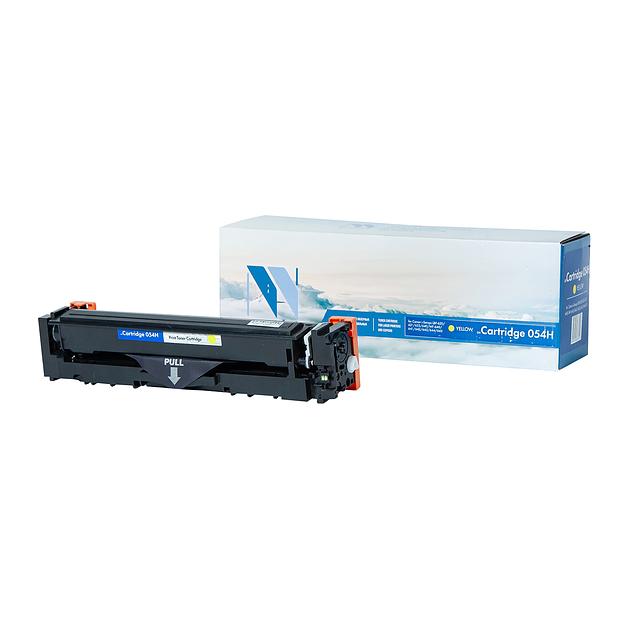 NV Print Cartridge 054HY Картридж NV-054HY для Canon i-Sensys LBP-620/621/623/640/MF-640/641/642/643/644/645 (2300k) жёлтый фото 1