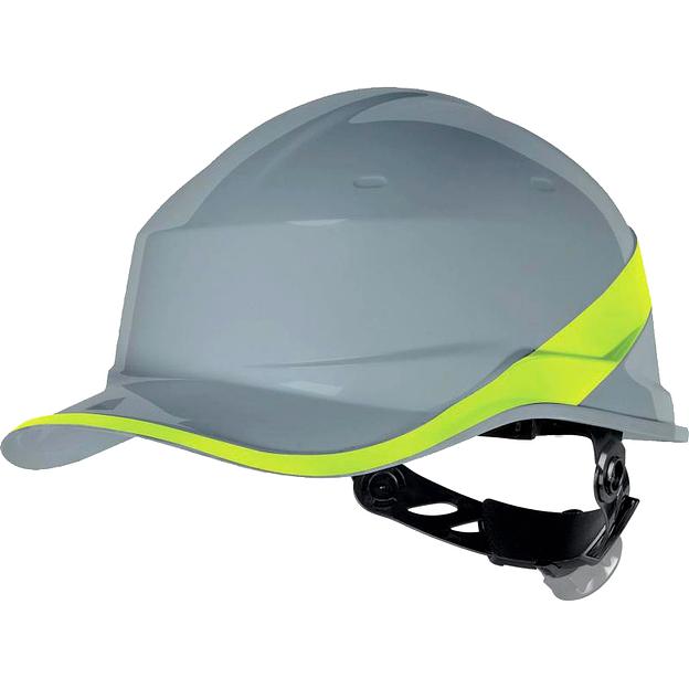 Каска защитная строительная BASEBALL DIAMOND V цвет Серый фото 1