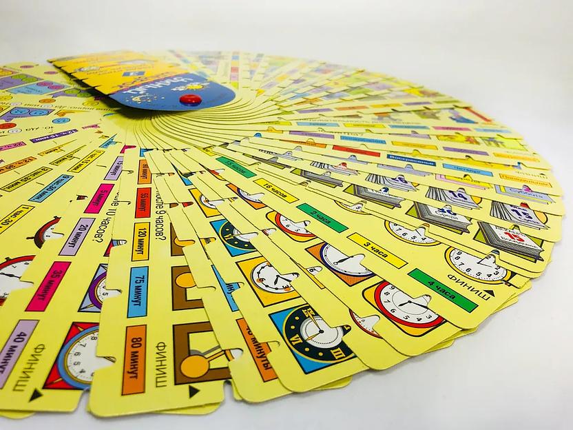 Обучающая игра МКИ «Умный шнурок №3» время, календарь, часы фото 3