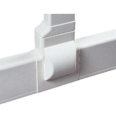 Тройник для плинтусного короба 100х40 мм с отводом на короб90х40 мм, белый фото 1