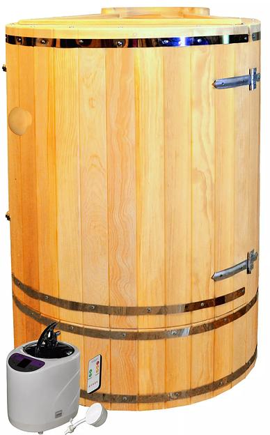 Фитобочка «Круглая» с парогенератором «Мини» фото 1