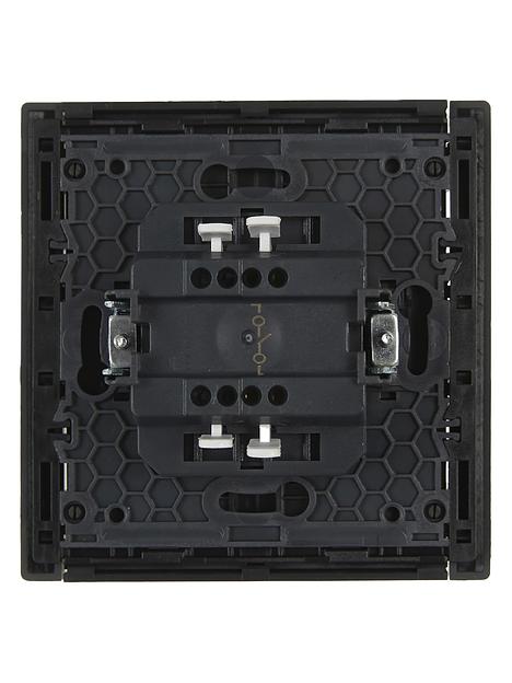 FORTE&PIANO Выключатель 1-клавишный 10А FP301 серый IEK фото 3