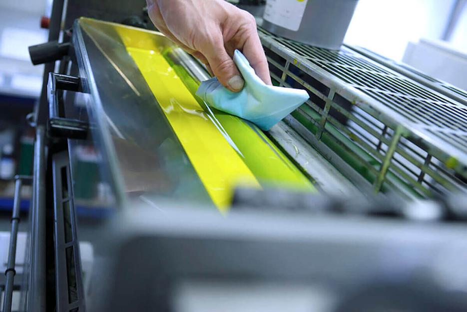 Универсальные безворсовые салфетки в рулоне Higen S90 синие, 72 gsm, 30x38 см, 55/45, 500 лст./рул. 7975 фото 4