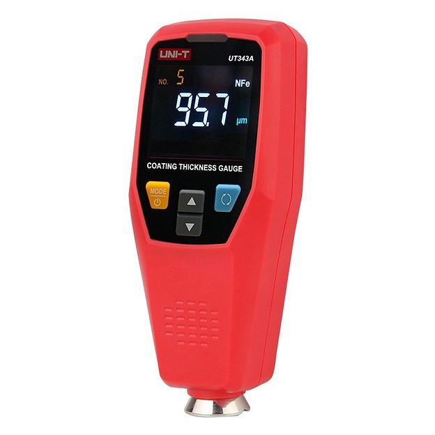 Прочие измерители UNI-T Толщиномер UT343A, диаметр измеряемой площади 20 мм, min толщина объема 0,5 мм фото 3