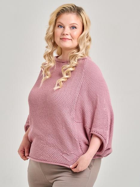 Кардиган Аванта розовый 44-52, 54-62 ОПТ фото 4