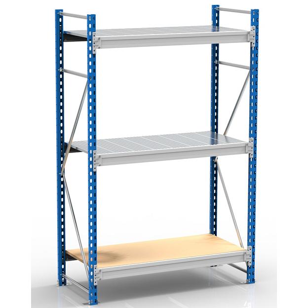 Стеллаж SGR-V 2000×1500×1000 3 яруса с настилом фото 2