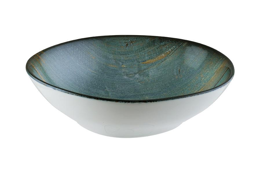 Салатник d=180 мм. 470 мл. h=55 мм. Мадера, форма Ваго /1/12/ фото 1