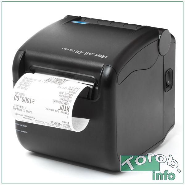ККТ РИТЕЙЛ-КОМБО-01Ф без ФН, черный - фискальный регистратор. LAN, RS232, USB, разъем под ДЯ фото 1