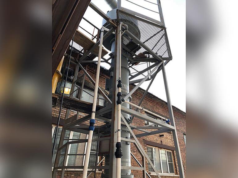 Скруббер с подвижной насадкой (пылегазоуловитель с кипящим слоем) фото 6