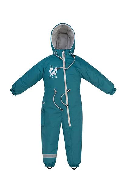 Комбинезон еврозима, зелено-синий, опт фото 2