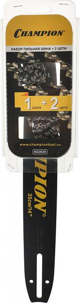 Шина + цепь для цепных пил Champion 140SDEA041 3/8" 52звена (952929) фото 9