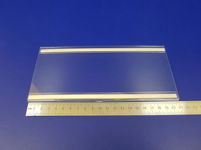 Карман пластиковый для размещения информации.(210х100мм.) фото 2