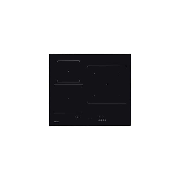 Индукционная варочная поверхность Hansa BHI67006, конфорок: 3 шт., стеклокерамика, независимая, черный фото 1