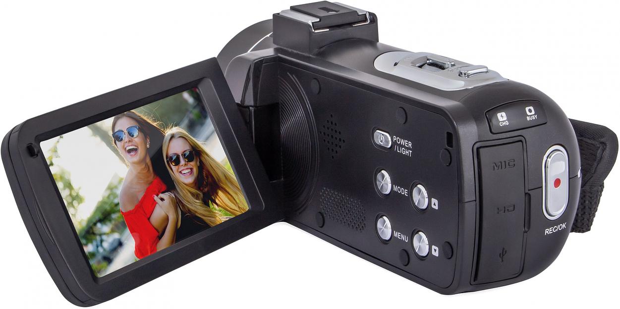 Видеокамера Rekam DVC-560 черный IS el 3" 2.7K SDHC Flash/Flash фото 4