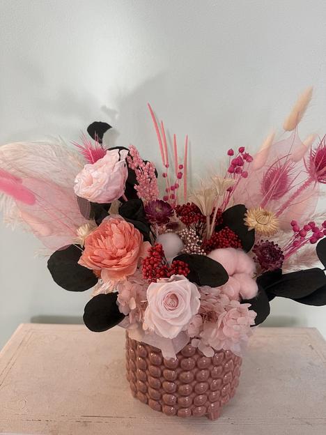 Букет из сухоцветов 43 см код 116551121 ОПТ фото 1