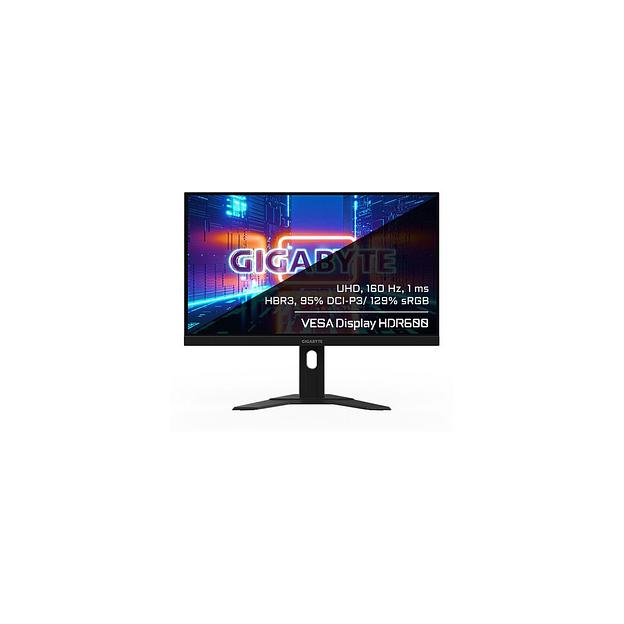 27" Монитор Gigabyte M27U, 3840x2160, IPS, 160Гц, 2хHDMI, 1хDP, черный [9dm27u-00-1abek] фото 1