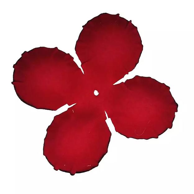 Заг-ка для розы бархатной YZ-33 с кантом 1-ый слой мал. 8-10см 1157шт/кг фото 2