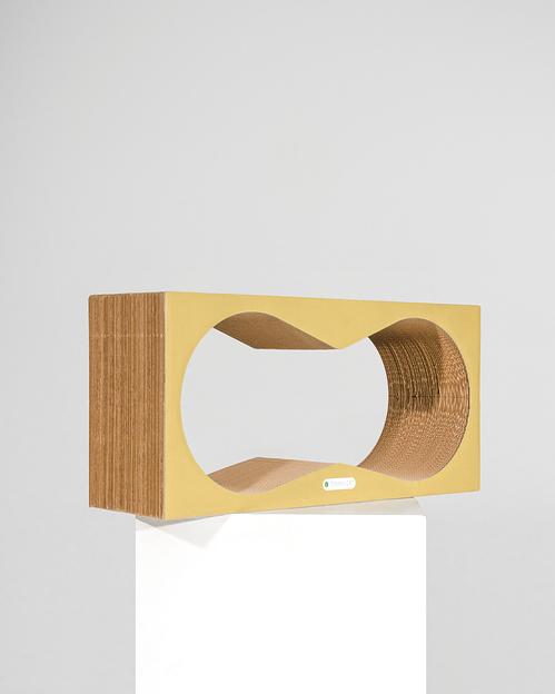 Когтеточка из картона Конвекс, Бежевый, опт  фото 1