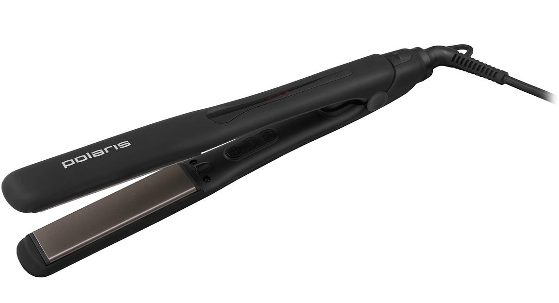 Выпрямитель Polaris PHSS 2595TAi Argan Therapy PRO 48Вт черный (макс.темп.:230С) фото 1