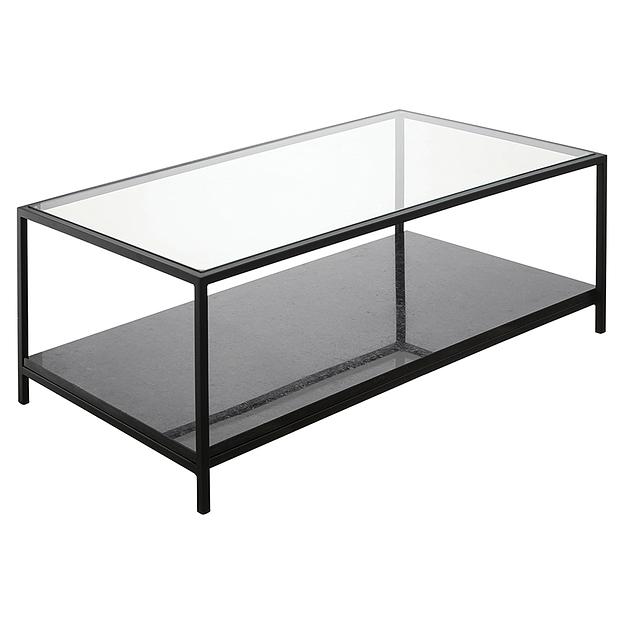 Столик журнальный Mayen, 100х50 см, черный фото 1