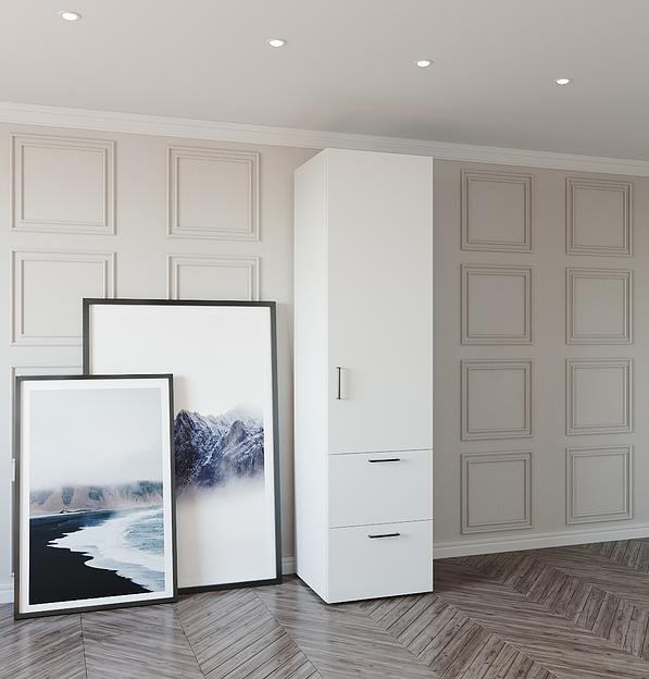 Шкаф распашной Sanvut 600х500х2325 мм арт.Ш69ЯБ2 ОПТ фото 1